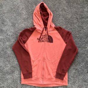 The North Face Zip Up Sweatshirt Hoodie